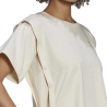 T-shirt Beige Fille Adidas CLEAN