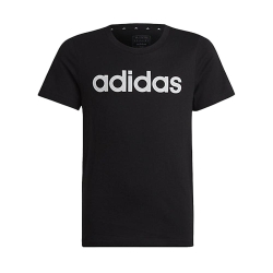 T-shirt Noir Fille Adidas Lint
