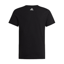T-shirt Noir Fille Adidas Lint