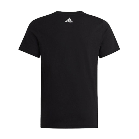 T-shirt Noir Fille Adidas Lint