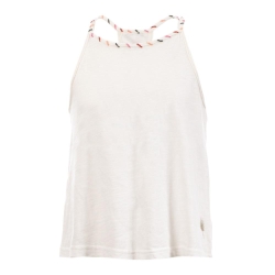 Débardeur Blanc Fille Teddy Smith Debo