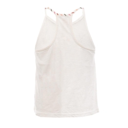 Débardeur Blanc Fille Teddy Smith Debo