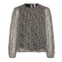 Top à fleurs Rose Fille Vero Moda Smilla