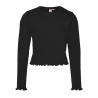 T-Shirt Manches Longues Noir Fille Vero Moda Lavender