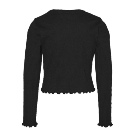 T-Shirt Manches Longues Noir Fille Vero Moda Lavender