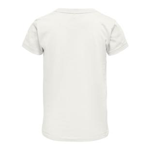 T-shirt Écru Fille Kids ONLY Kogwendy