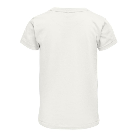 T-shirt Écru Fille Kids ONLY Kogwendy