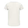 T-shirt Écru Fille Kids ONLY Kogwendy