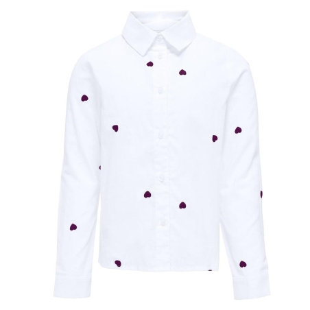 Chemise Blanche Fille Kids ONLY Koglina
