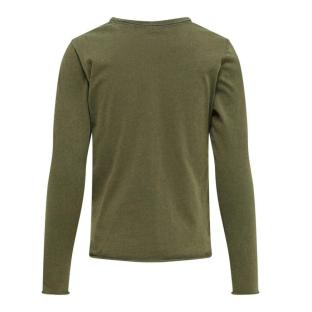 T-shirt Kaki Fille Kids Only Lucy