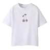 T-Shirt Blanc Fille Name it Flanica