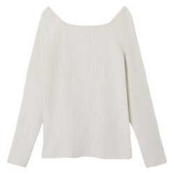 T-shirt Manches Longues Blanches Fille Name it Fotilia