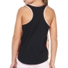 Débardeur Noir Fille Nike Satin