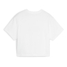 Crop top Blanc/Mauve Fille Puma 845346