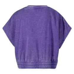 T-Shirt Violet Fille Le Temps Des Cerises Naellegi