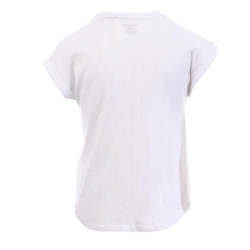 T-shirt Blanc Fille Teddy Smith Tobalu
