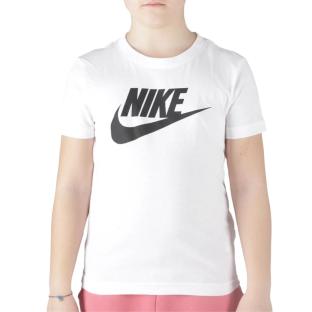 T-shirt Blanc Fille Nike Futura