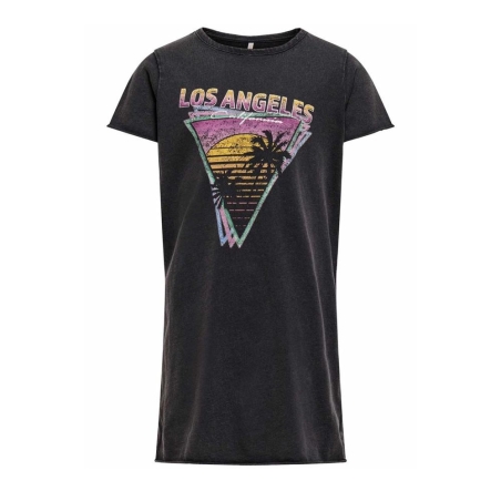 T-shirt Gris Fille Kids Only Lucy 15231808