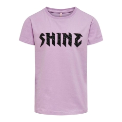 T-shirt Violet Fille Kids Only Julla