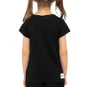 T-shirt Noir Fille Calvin Klein Jeans Institutional