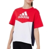 T-shirt Rouge Fille Adidas HM4548