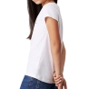 T-shirt Blanc Fille Calvin Klein Jeans Signage