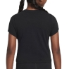 T-shirt Noir Fille Nike Slim Mod Crop