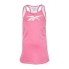 Débardeur rose fille Reebok Racer Longline Top