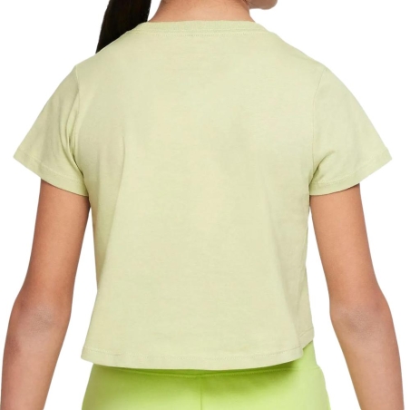 T-shirt Vert Fille Nike Futura