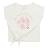 T-shirt Ecru Fille Roxy Pura Playa