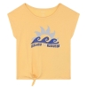 T-Shirt Jaune Fille Roxy Pura Playa