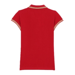 Polo Rouge Fille Kaporal Fanye