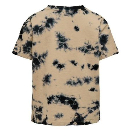 T-shirt Beige Tie & Dye Fille Kids Only Ona