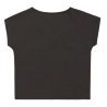 T-shirt Noir Fille Roxy There Is Life Coquillage