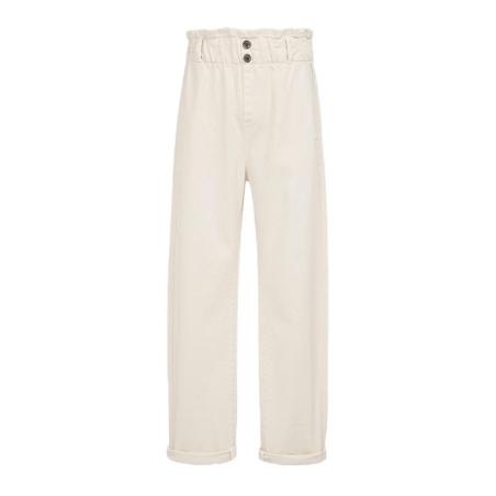 Jean Blanc Fille Teddy Smith Paperbag