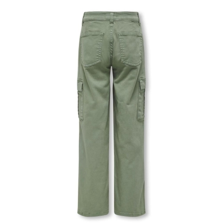 Pantalon Droit Kaki Fille Kids ONLY Kogyarrow