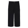 Pantalon en Toile Noir Fille Name it Wide Twill