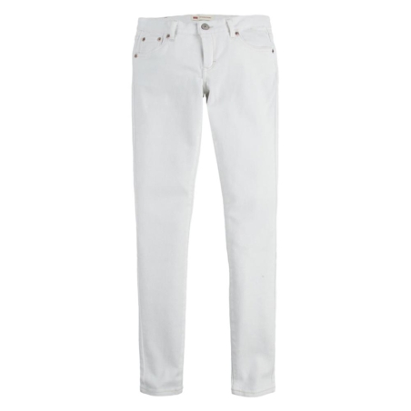 Jean Blanc Fille Levi's 4E2702