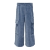 Pantalon Bleu Fille Kids ONLY Gcosy