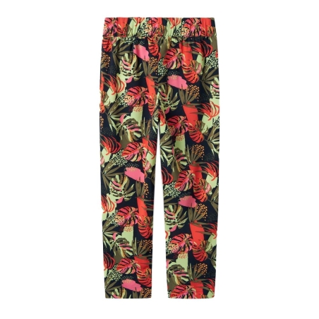 Pantalon Noir/Rouge à Imprimés Fille Name it Vinaya