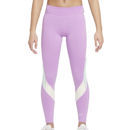 Legging Mauve Fille Nike One Tight
