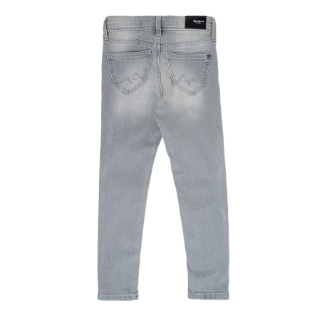 Jean Slim Gris Fille Pepe Jeans Pixlette High