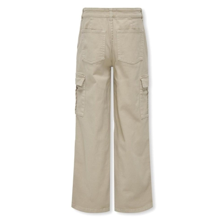 Pantalon Droit Beige Fille Kids ONLY Kogyarrow