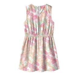 Robe Blanc/Rose/Vert Fille Name it Spencer