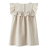 Robe Beige Fille Name it Alinnen