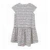 Robe Blanche à Rayures Fille Name it Frida