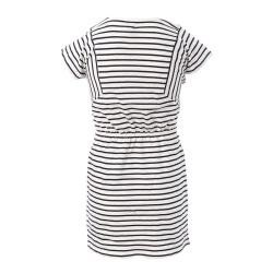 Robe à Rayures Marine/Blanc Fille EOM Pinil