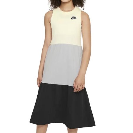 Robe Beige/Noir Fille Nike DD7133