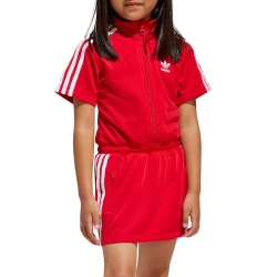 Robe Rouge Fille Adidas Firebird