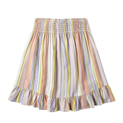 Jupe à Rayures Rose/Jaune Fille O'Neill Lilia Smocked